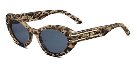 DiorSignature B3U Beige Mizza Butterfly Sunglasses 